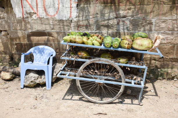 istock Stall with fruit on the street 1498064831