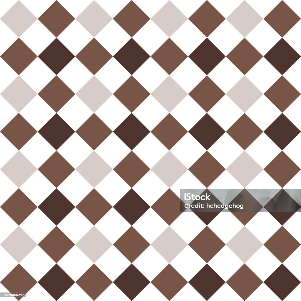 Checkerd Farm Pattern Checkered Pattern Stock Illustration - Download Image Now - Abstract ...