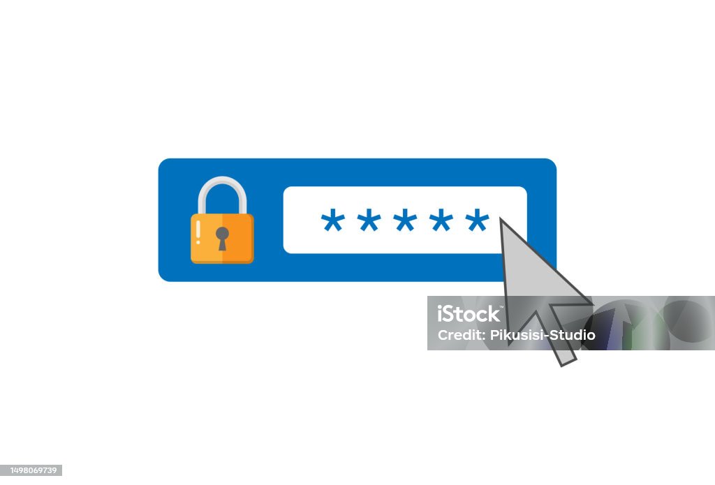 Secure Passcode Images Password Protected Secure Login Concept Safety Cyber Security Personal ...