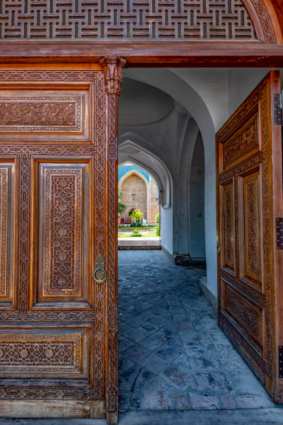 istock Entrance to the Madrasa Kukeldash in Tashkent 1498075732