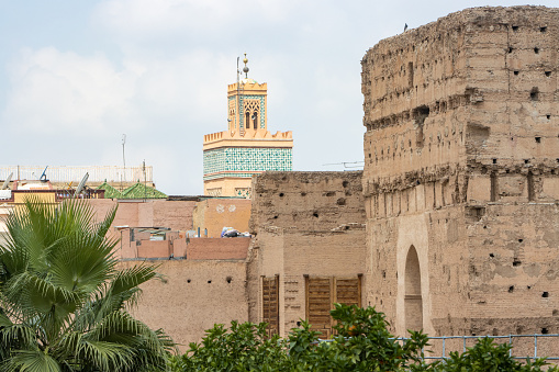 The minarets of the Meccan Kaaba.