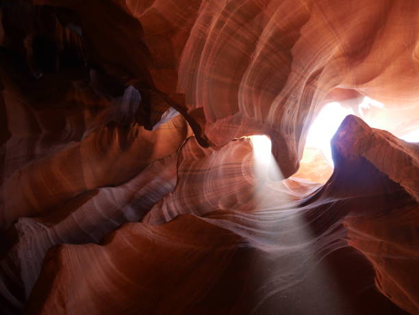 istock Sunlit Majesty: Captivating Sunbeams in Antelope Canyon 1498095773