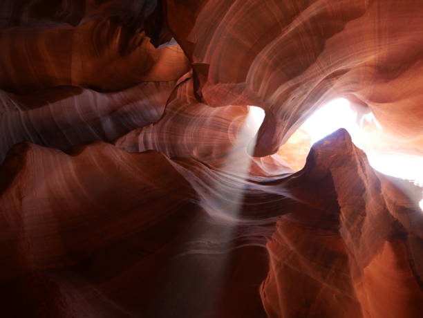 istock Sunlit Majesty: Captivating Sunbeams in Antelope Canyon 1498095805