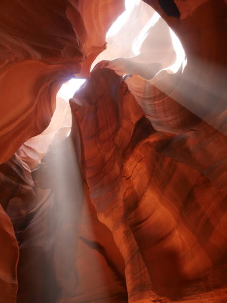 istock Sunlit Majesty: Captivating Sunbeams in Antelope Canyon 1498096640
