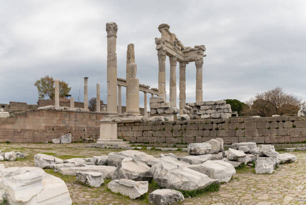 istock Pergamon Ancient City - Temple of Trajan 1498104084
