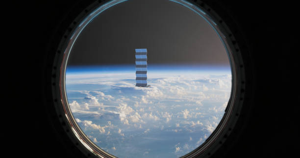 istock Space station against the background of boundless space 1498115376