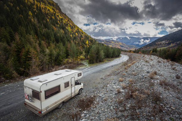 istock camper in the mountains 1498121687