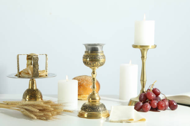 istock Concept or composition of Eucharist with different accessories 1498127348