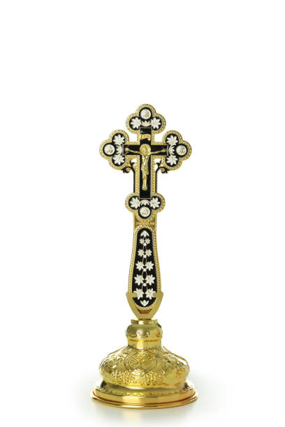 istock Concept of Eucharist accessories, isolated on white background 1498127574