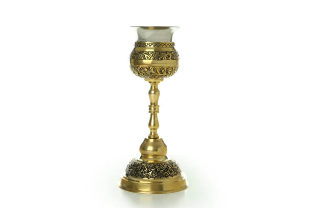 istock Concept of Eucharist accessories, isolated on white background 1498128885