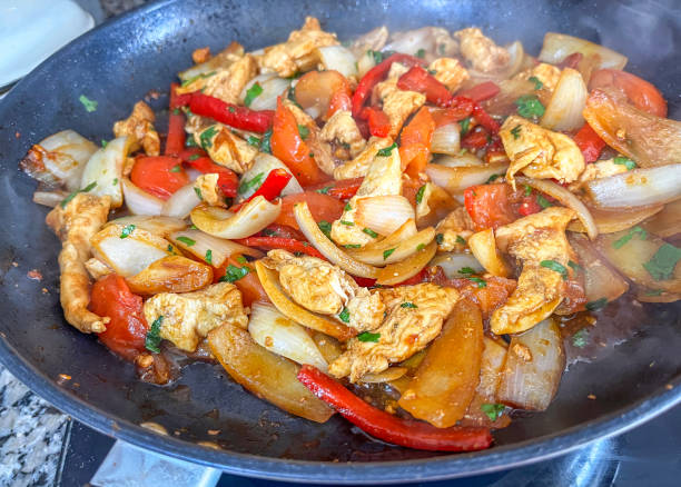 istock Traditional Peruvian dish of Pollo Saltado 1498129656