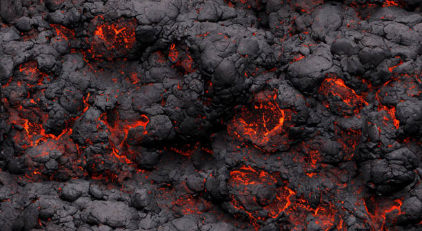 istock volcanic lava flow sliding on the ground 1498141475