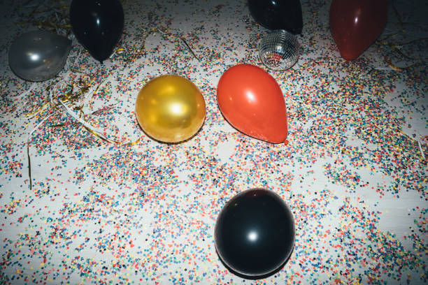 istock Festive balloons on the floor 1498142218