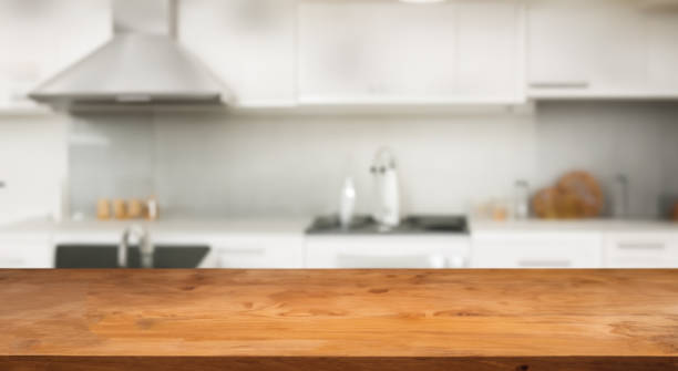 istock beautiful tidy and clean kitchen defocused with a table 1498145647