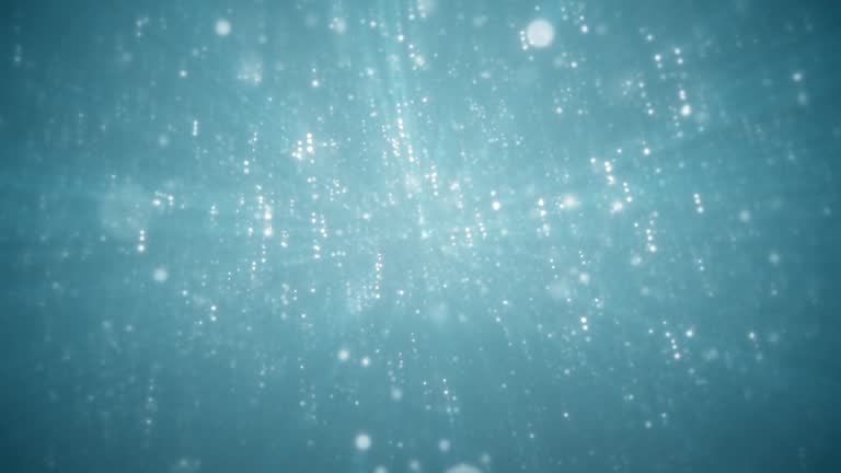 4K Shining Particles Background - Loopable