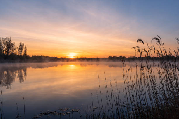 istock A lake during a beautiful sunrise 1498165719