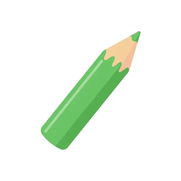 Vector illustration of Crayons for drawing and coloring to enhance the imagination of young children.