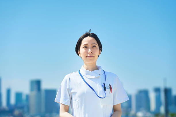 istock A woman in a white coat 1498171749