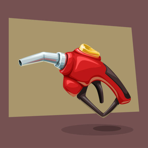 istock fuel filling gun red cartoon 1498176496