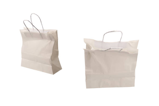 istock Paper bag isolated on a white background. 1498181082
