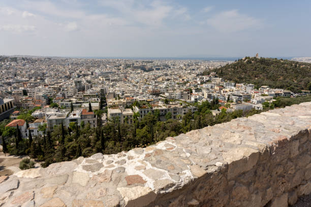 istock panoramic view of Athens from above 1498183799