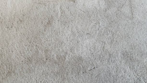 istock Top view gray wool carpet, background concept 1498188332