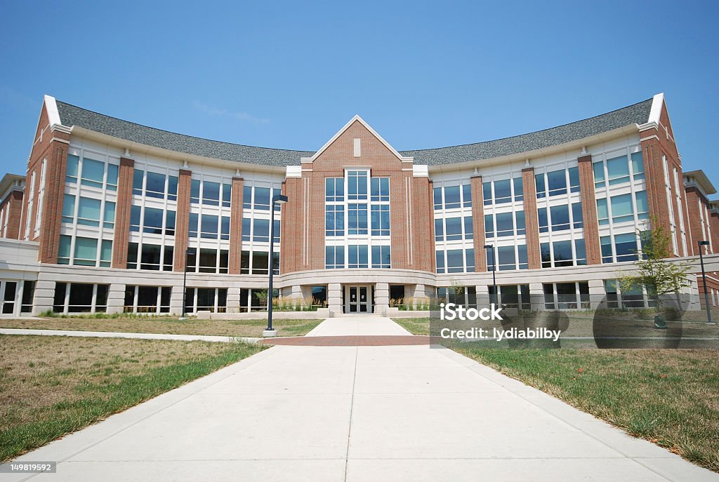 College Dorm Exterior Newly built dormitory on the campus of Ball State University in Muncie, IN. Ball State University Stock Photo