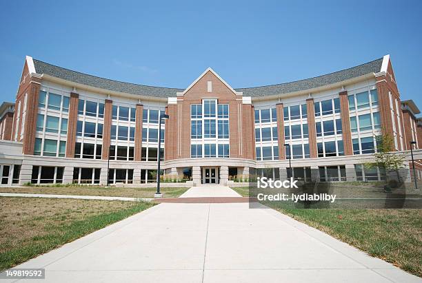College Dorm Exterior Stock Photo - Download Image Now - Ball State University, Building Exterior, Campus