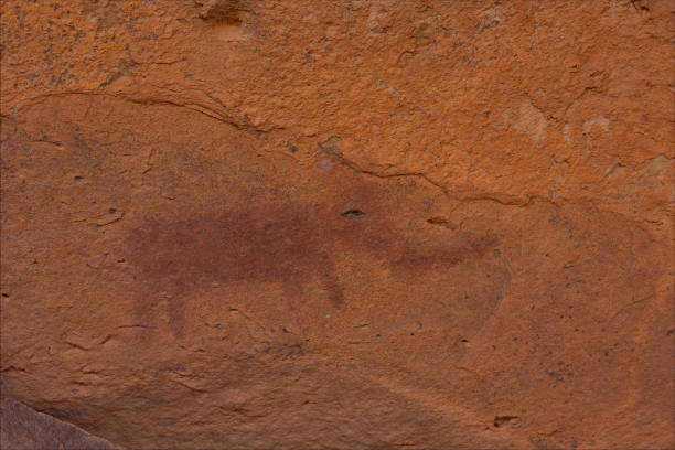 istock Ancient petroglyphs of the Sahara Desert 1498197513