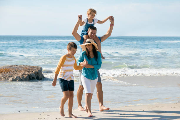 istock Memories are made with our footprints in the sand 1498198899