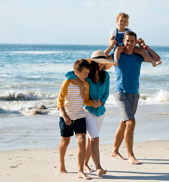 istock Memories are made with our footprints in the sand 1498199575