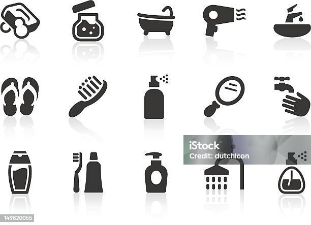 Personal Care Icons Stock Illustration - Download Image Now - Icon Symbol, Soap, Hairbrush