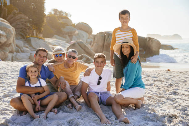 istock Memories are made with our footprints in the sand 1498201487