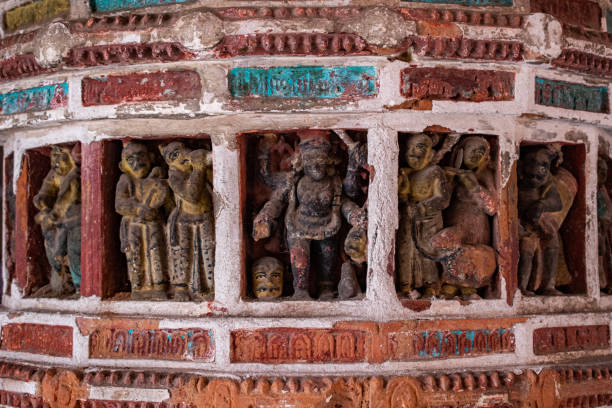 istock Terracotta works on a ancient Hindu temple 1498206957