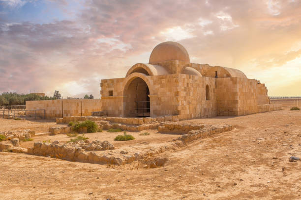 istock Hammam Al Sarah, Desert Castle, Jordan 1498210805