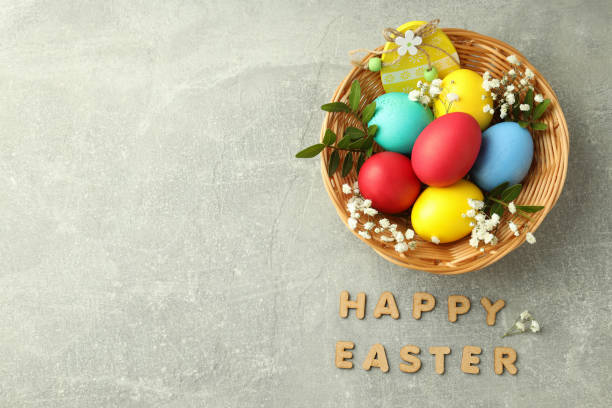 istock Concept of Happy Easter, space for text 1498212993