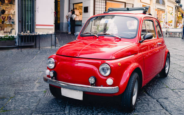 antique automobile in perfect condition