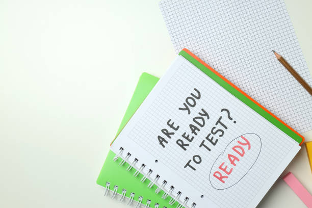 istock Concept of exams and tests, space for text 1498216219