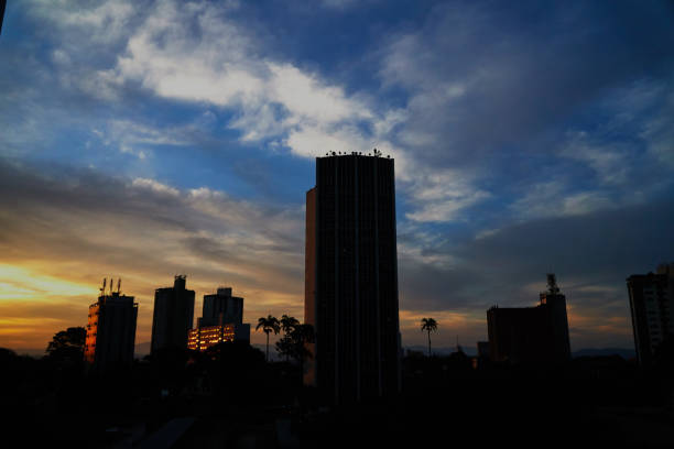 istock Sunset at S. Jose dos Campos, Brazil 1498223507