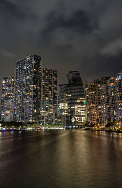 istock Night View of downtown Miami and Brickell_Miami 1498224527