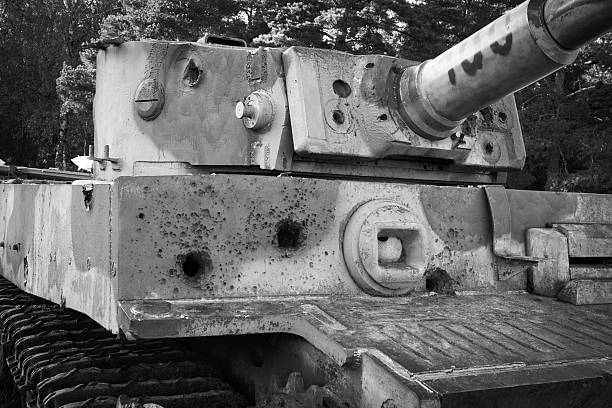 istock PzKpfw VI Tiger destroyed tank 149822478