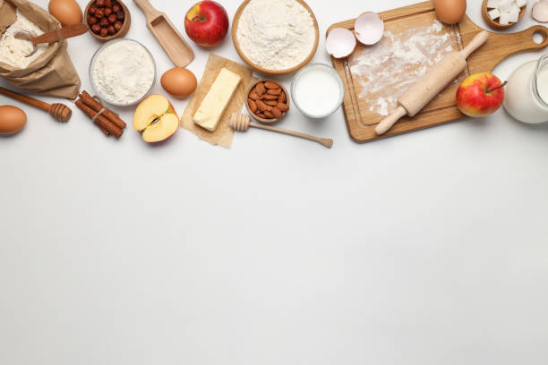 istock Concept of cooking cake, space for text 1498229567