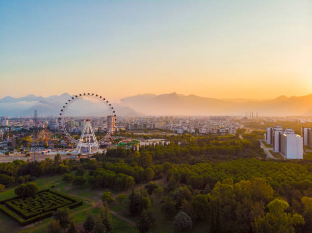 istock antalya sunset aerial view 1498232059