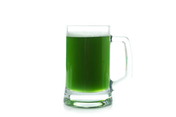 istock Glass of ale isolated on white background 1498235034