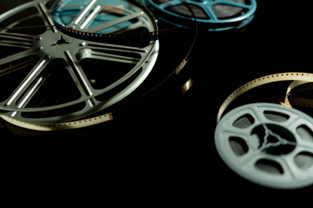 istock Old vintage 8mm Super 8 Film Reel 1498238190