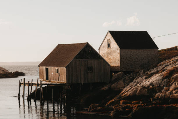 istock Fishermen Shacks at Peggy's Cove, Nova Scotia 1498238622