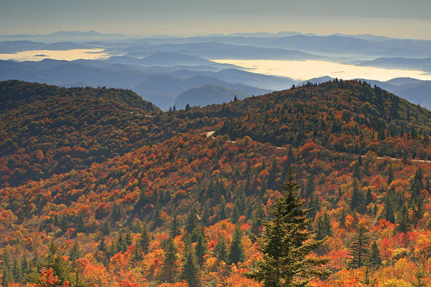 istock blue ridge parkway in autumn 149824282