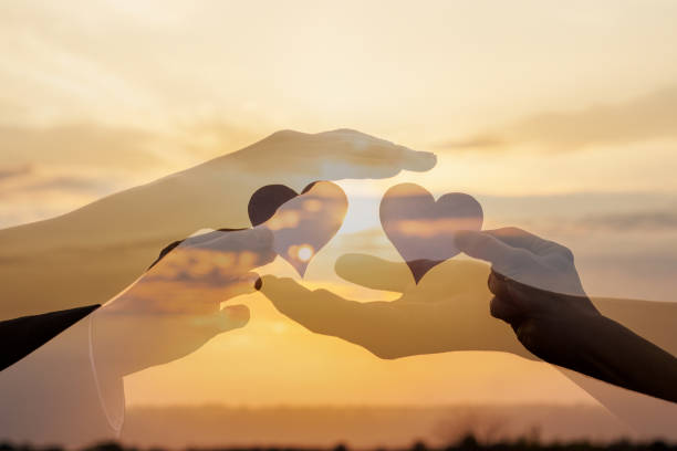 istock Concept of romantic connection and love relationships. 1498245491
