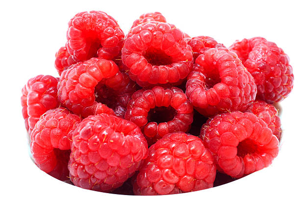 ベリー - raspberry berry fruit gourmet isolated ストックフォトと画像