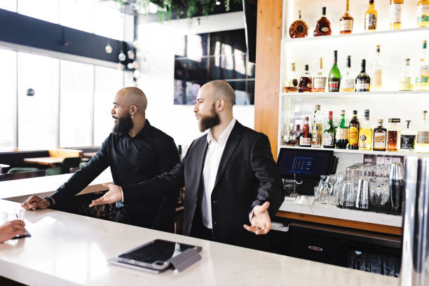 istock Business Partners at the Bar 1498252568